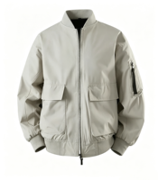 Blouson d'hiver imperméable et coupe-vent grande taille avec appliques brodées, poches tactiques, vente en gros, logo personnalisé