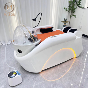 Luxus japanischer 4D Ganzkörper-<span class=keywords><strong>Massage</strong></span> stuhl | Breit bett Salon Friseur möbel Profession elle Keramik Badezimmer Waschbecken - Product Image 1