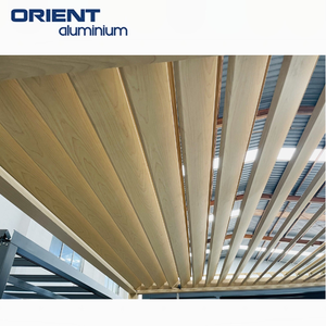 Gazebo <span class=keywords><strong>de</strong></span> jardin bioclimatique motorisé d'extérieur moderne Arches à persiennes en aluminium Pergola avec écran zippé Stores d'extérieur - Product Image 2