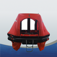 Solas-Zugelassenes Schnellrettungs-Schiffsrettungsboot/Marine-Rettungsboot für 25 Personen, Aufblasbares Gummi-Rettungsfloß