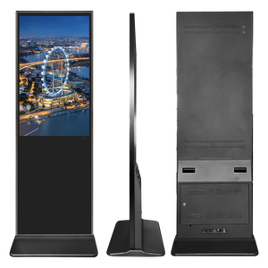 Reproductor Multimedia Android de 43 Pulgadas, Equipo de Publicidad LCD, Señalización Digital para Interiores, Monitor Publicitario para Vestíbulos de Hoteles y Ascensores - Product Image 1