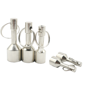 Llavero Desmontable de Moda, Llavero DIY al por Mayor, Anillos de Llavero de <span class=keywords><strong>Metal</strong></span> Dobles Novedosos, Llavero Desmontable de Liberación Rápida - Product Image 5