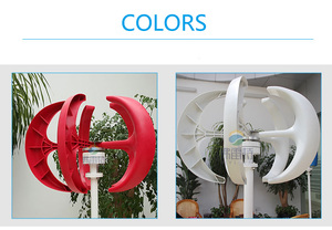 Generador de Turbina Eólica de Alta Calidad de 800w, Mini Generador Eólico de Fácil Instalación - Product Image 2
