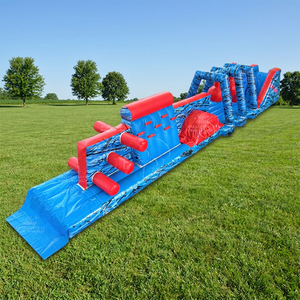 WINSUN Pista de Obstáculos Inflable para Juegos Acuáticos y Deportes Extremos - Material de PVC con Certificación CE, Colores y Logotipo Personalizables - Product Image 1