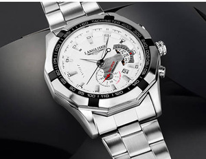 Montre à quartz POEDAGAR Montres pour hommes Marque haut de gamme Luxe Acier inoxydable Étanche Lumineux Date Affaires Poignet pour homme - Product Image 3