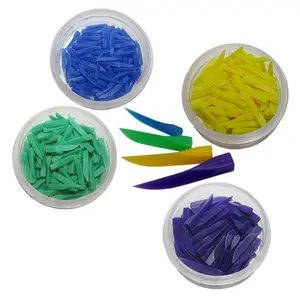 100Pcs/Box 4 Size Dental Disposable Plastic Wedge Interdental Composite Wedges