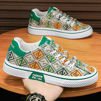 Chaussures en toile style Pékin ancien pour hommes, nouvelle collection hiver 2026, baskets fines et tendance, mode jeune, polyvalentes et décontractées