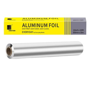 Aluminum Foil <b>Rolls</b> Food Grade Thickened For Baking And Barbecue Kitchen Use 8011 Alloy Foshan Origin - Product Image 3