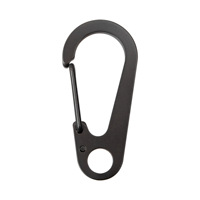 Oem Accessoires de sac personnalisés en gros Mousqueton en acier inoxydable 420 pour sac à dos de camping et porte-clés
