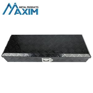 Boîte à outils pour camion en aluminium robuste <span class=keywords><strong>de</strong></span> 35 pouces |   Rangement étanche sous la <span class=keywords><strong>caisse</strong></span> <span class=keywords><strong>de</strong></span> pick-up - Product Image 1