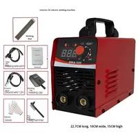 Machine à souder portable manuelle à inverseur DC 110V MMA250 pour usage domestique, ensemble complet avec pistolet à souder