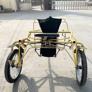 Chariot à chevaux de trait personnalisé Chariot à chevaux Sulky <span class=keywords><strong>Pony</strong></span> <span class=keywords><strong>Carriage</strong></span> à vendre - Product Image 2