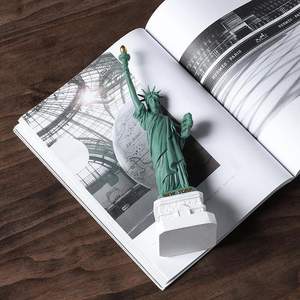 Estatua americana de la libertad, artesanía de resina, sala de estar decorativos para Accesorios de escritorio, adornos creativos de resina para mesa - Product Image 3