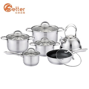 Venta caliente fábrica de gran tamaño Pasta superficial olla de <span class=keywords><strong>cocina</strong></span> antiadherente utensilios de <span class=keywords><strong>cocina</strong></span> conjunto - Product Image 1