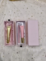 Kit de maquillage pour les lèvres personnalisé avec étiquette privée, 2 en 1, tube à presser, gloss à lèvres, crème mate, crayon à lèvres longue durée, hydratant