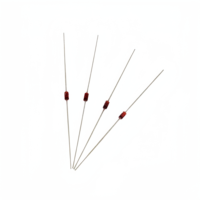Prix usine approvisionnement Diodes Zener 1N4737A DO-41 Verre 7.5V 1W Diodes Zener Diodes DO-41-2 1N473
