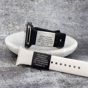 Nuovi Braccialetti alla Moda Lanson per Bambini, Bracciali in Acciaio Inox e Silicone con Targhette in Metallo - Product Image 6