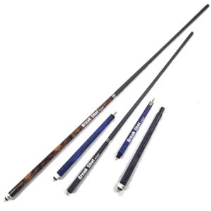 Bâton/taco de queue de billard en carbone de haute qualité 3 PC Jump Break avec poignée lisse et pointe de queue en bakélite de 13mm à vendre - Product Image 1