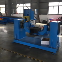 Positionneur de soudage à double axe en forme de U, plateforme rotative de soudage, positionneur de soudage automatique
