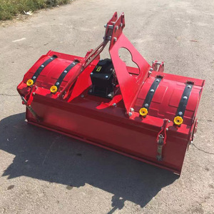 Farm <b>Cultivator</b> Rotary Tiller Red 4 Wheel Soil Tillage Machine High Productivity Gearbox - Product Image 2