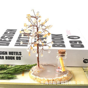 <b>Crystal</b> Money <b>Tree</b> Ornament Bottle Handmade Home Decoration Gift Collection - Product Image 2