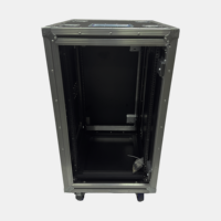 Boîtier de transport empilable 20U IP67 étanche et antichoc de haute qualité OEM/ODM pour amplificateur avec portes coulissantes avant/arrière