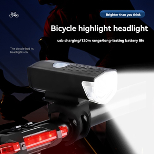 Nouveaux produits personnalisés : Éclairage LED pour vélo à piles, super lumineux, avant et arrière, pour le cyclisme urbain - Product Image 2