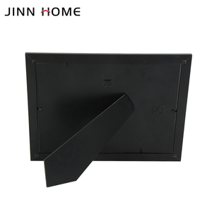 Jinn casa classica in legno nero certificato <span class=keywords><strong>foto</strong></span> cornice rettangolare documento immagine appesa parete 4 colori UV serigrafia - Product Image 5