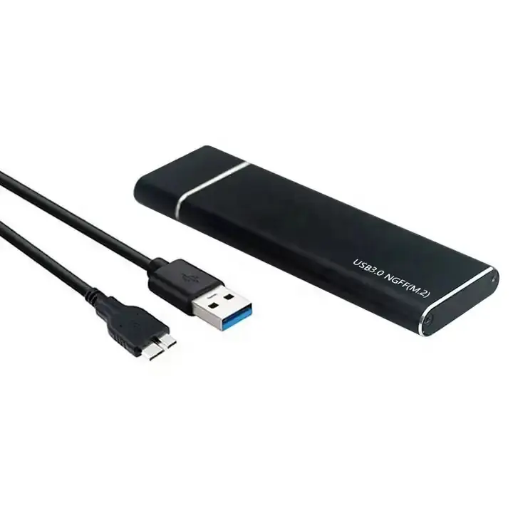 Adaptador de lector de tarjeta HDD NVMe PCIe M.2, carcasa SSD NGFF, convertidor de disco duro, caja Caddy, USB 3,1