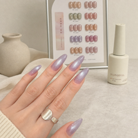 Suuseegel Private Label Bare Skin Nude Magnetic Cat Eye Gel Polish Set 10 Natural Shades 15ml Non-Toxic Liquid for Professional