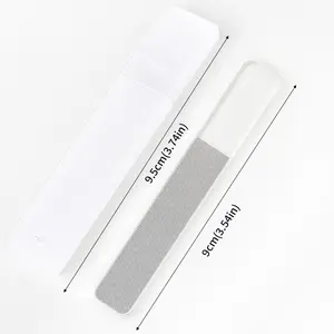 Files Filer Bulk Glass Nail Files Suppliers Beauty Care Tool Smooth Finish Shiner Polisher Nail Filer With White Case