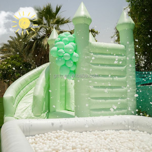 GMY Gonflables Mauve Bounce House Slide Kids Party Gonflables <span class=keywords><strong>Chateau</strong></span> Gonflable Bouncer pour <span class=keywords><strong>mariage</strong></span> Party <span class=keywords><strong>Location</strong></span> - Product Image 4
