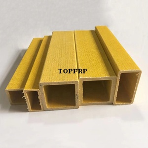 Perfil Pultruido de FRP Resistente a la Corrosión, Tubo Cuadrado de FRP - Product Image 2