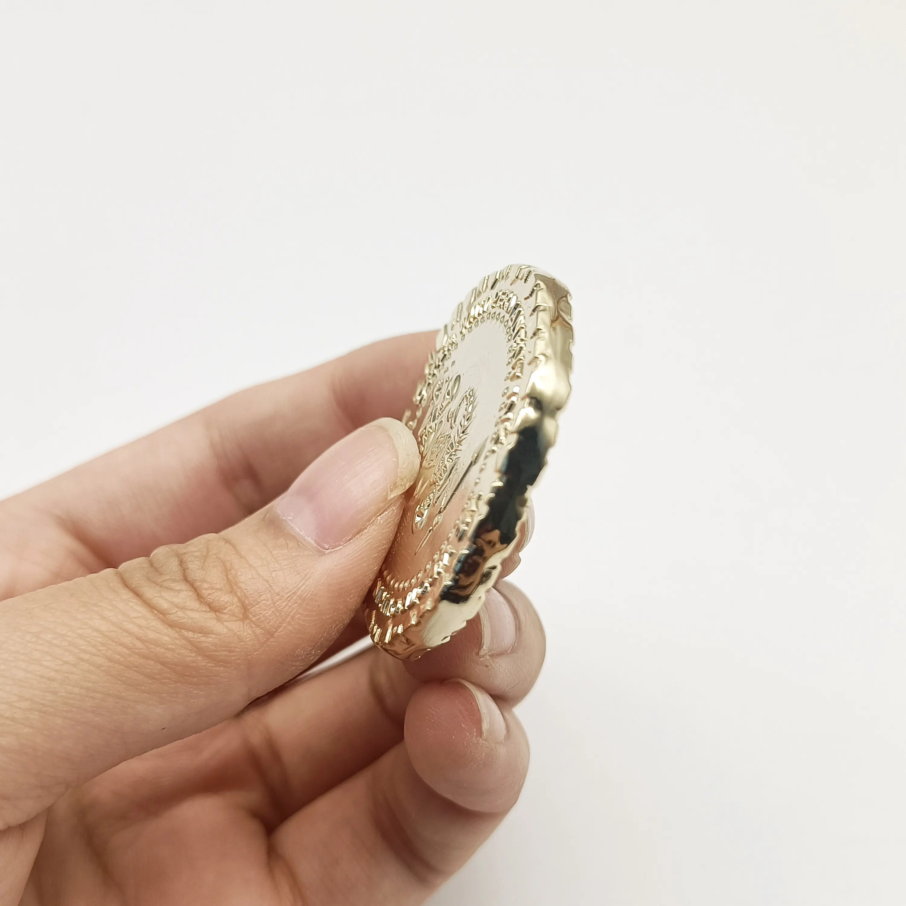 수집을위한 하이 퀄리티 아연 합금 금화 사용자 정의 금속 3D 도전 동전