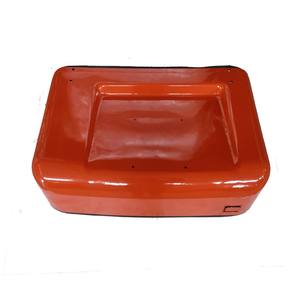 Couverture de moteur pour chariot élévateur Wyken CPCD25Y CPCD35Y, rouge, en PP, pièce de rechange pour chariot élévateur diesel - Product Image 2