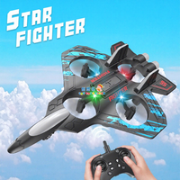 Avion télécommandé EPT 2.4Ghz en mousse, avec fonctions de vol circulaire à 360°, design super résistant aux chocs, lumières et maintien d'altitude