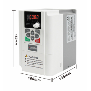 Variador de Frecuencia (VFD) Monofásico/Trifásico, Control de Velocidad Variable, 110V-380V, 0.4-4kW, para Motor de CA - Product Image 2