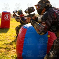 Bunkers et obstacles pour terrain de paintball commercial, ensemble de barrières gonflables pour paintball laser CS à vendre