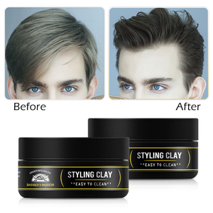 Cera per <span class=keywords><strong>Capelli</strong></span> <span class=keywords><strong>Uomo</strong></span> Effetto Opaco Classico Tenuta Forte Aggiunge Texture Professionale Creativa - Product Image 6