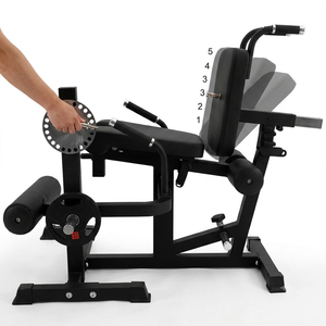 Banco de fuerza 2 en 1 con estructura de acero metálico para parte inferior del cuerpo, máquina de extensión y <span class=keywords><strong>curl</strong></span> de piernas de 150kg-300kg, OEM disponible - Product Image 1