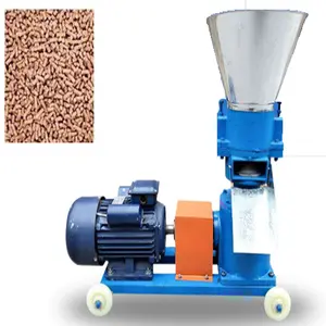 Price granule pelletizer wood pellet making machinery feed processing machines for animal floating fish poultry cat to homemade