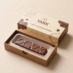 Thương Hiệu Tùy Chỉnh Nấm Sô Cô La Thanh Bao Bì Khay Bọc Cứng Sô Cô La Đen Bao Bì - Product Image 1