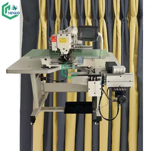 automatic curtain sewing stitching machine pinch pleat curtain equipment