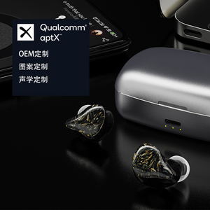 Auriculares intrauditivos inalámbricos con Monitor Dual, audífonos de resina <span class=keywords><strong>Pro</strong></span> HiFi de graves profundos para aficionados y profesionales del audio - Product Image 4