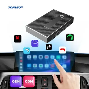 Topleo Wireless CarPlay Dongle Car Radio Smart Box Android 13 Adaptador inalámbrico Android Magic carplay AI Box