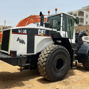 รถตักล้อยาง Caterpillar 966G มือสอง ขนาด 6 ตัน เครื่องยนต์ CAT 3306 บุ้งกี๋ 4.0 เมตร มอเตอร์ แบริ่ง ปั๊ม ชั่วโมงการทำงานต่ำ - Product Image 1
