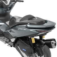 Selle de moto en cuir confortable noire ventilée, coussin de siège imperméable pour voiture et moto pour 25PCX160