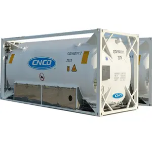 Asme 20ft Cryogenic Lng Shipping Container Tank Iso Tank t75 Transport Container