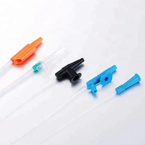 Kateter hisap Pvc medis, panjang 38cm 45cm 50cm untuk penggunaan tunggal saja - Product Image 4