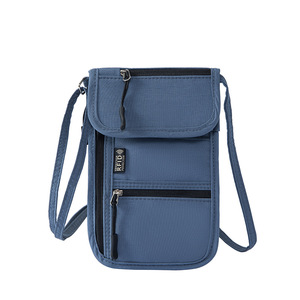 Organisateur de passeport multifonctionnel étanche et tendance avec cordon, porte-passeport portable, étui pour billets d'avion et cartes, unisexe, à porter autour du cou - Product Image 5